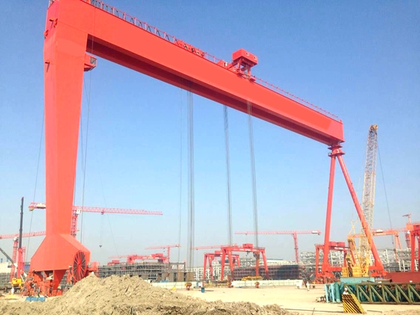 雙主梁與單主梁造船龍門吊各有哪些適用場景